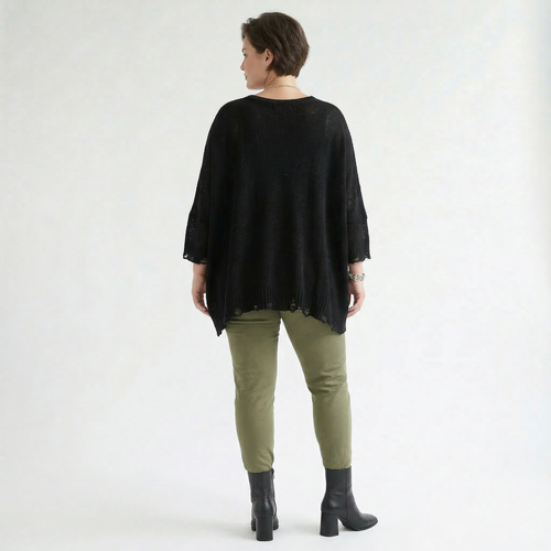 AKH Fashion Leggings in gerader Form, aus Viskose, 1531.0P100, Olive, Ausgefallen, Zeitlos