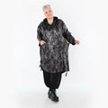  AKH Premium Jacke in gerader Form, aus Viskose, P1019.7154, Silber/Schwarz, Zebra, Schick