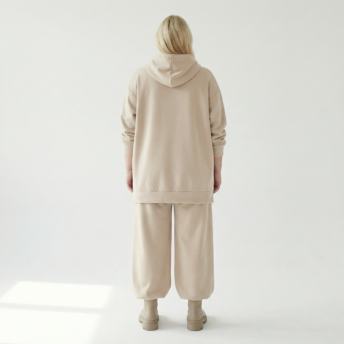  Ballonhose von AKH Fashion aus Viskose, 1566.08067, Beige, Ausgefallen, Zeitlos, Schick