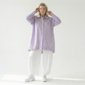  A-Form Bluse von AKH Fashion aus Baumwolle, 1505.07010, Blau/Weiß/Pink, Vichy-Karo, Schick