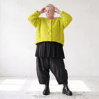 Kuschelige Teddyjacke in Limette mit gerundetem Schnitt warm mit laessig femininem Look