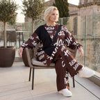 Braunes Fleeceshirt mit asymmetrischem Schnitt und Zipfelsaum weich und herrlich warm