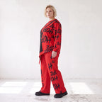 Asymmetrisches Langarmshirt aus weichem Fleece mit Stretch und auffälligem Zipfelsaum