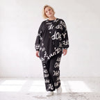 Kuscheliges Fleeceshirt mit asymmetrischem Schnitt und Zipfelsaum aus dehnbarem Stoff