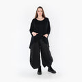  A-Form Bigshirt von AKH Fashion aus Viskose, 1233.01078, Schwarz, Schick, Modern, Bequem