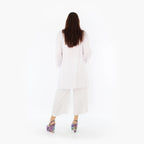 AKH Fashion Bigshirt in gerader Form, aus Viskose, 1233.07054, Weiß, Ausgefallen, Zeitlos