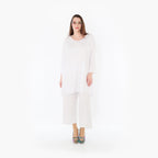AKH Fashion Bigshirt in gerader Form, aus Viskose, 1233.07054, Weiß, Ausgefallen, Zeitlos