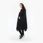 Ballonmantel von AKH Fashion aus Viskose, ausgefallene, zeitlose Lagenlook Mode