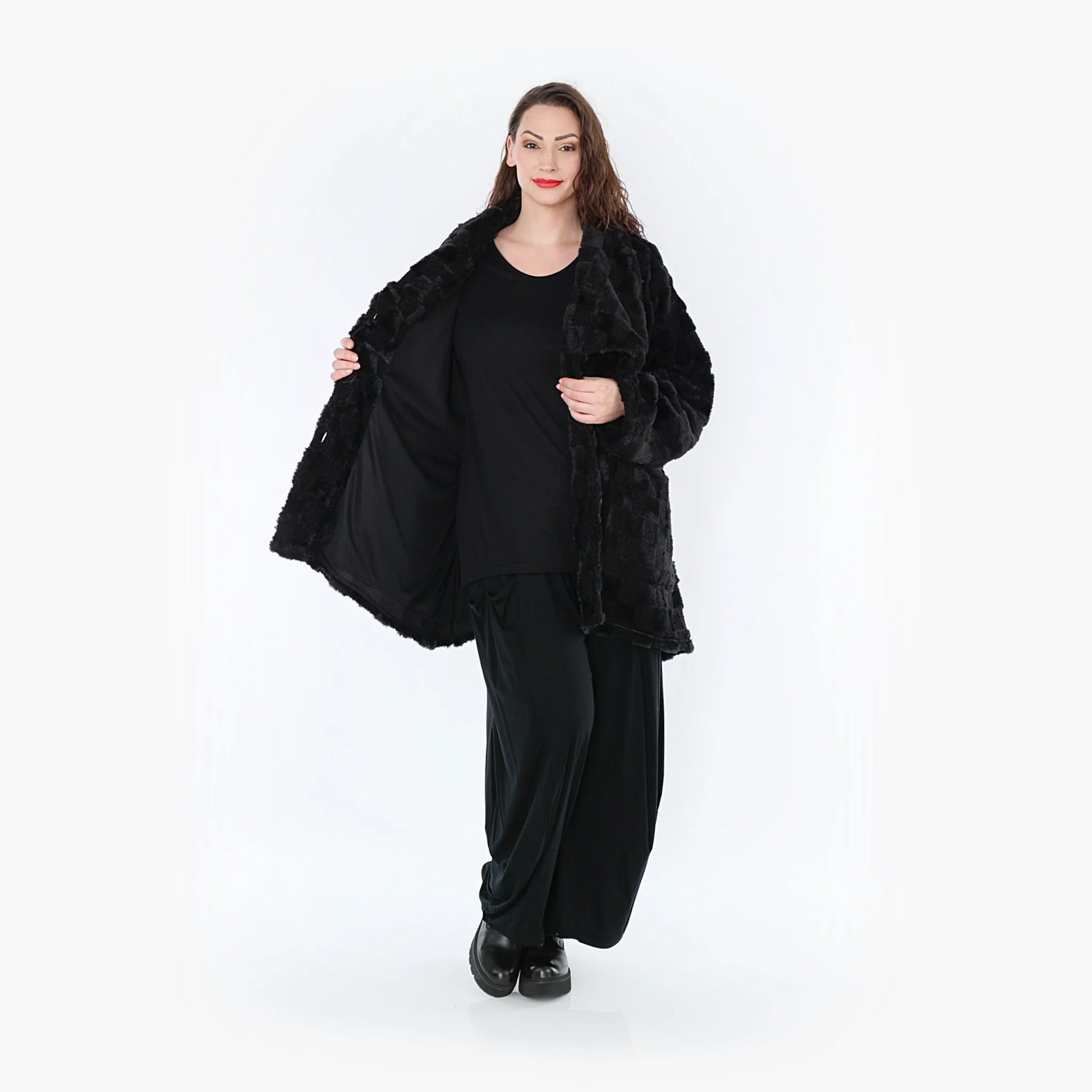  Ballonjacke von AKH Fashion aus Polyester, 1389.06749, Schwarz, Schick, Modern, Bequem