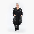  Ballonmantel von AKH Fashion aus Polyester, 1414.07002, Schwarz, Schick, Modern, Bequem