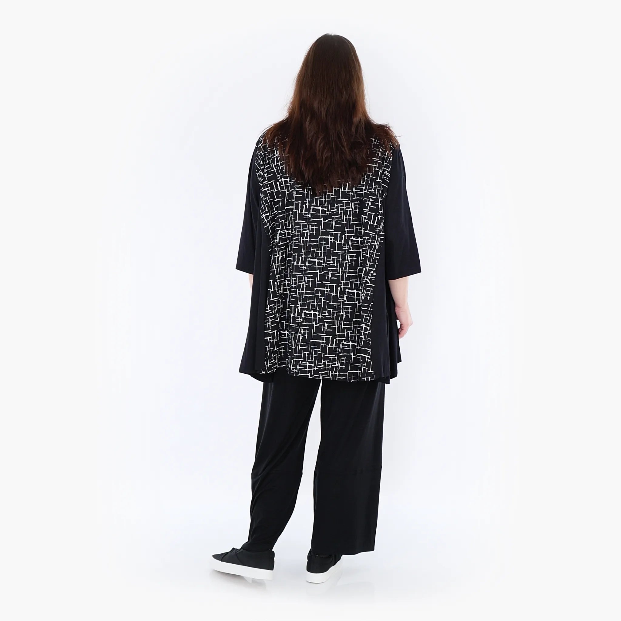 A-Form Shirt von AKH Fashion aus Viskose, ausgefallene, zeitlose Lagenlook Mode