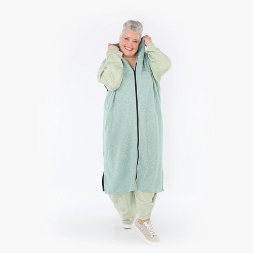  AKH Fashion Weste in gerader Form, aus Viskose, 1429.06879, Mint, Schick, Modern, Bequem