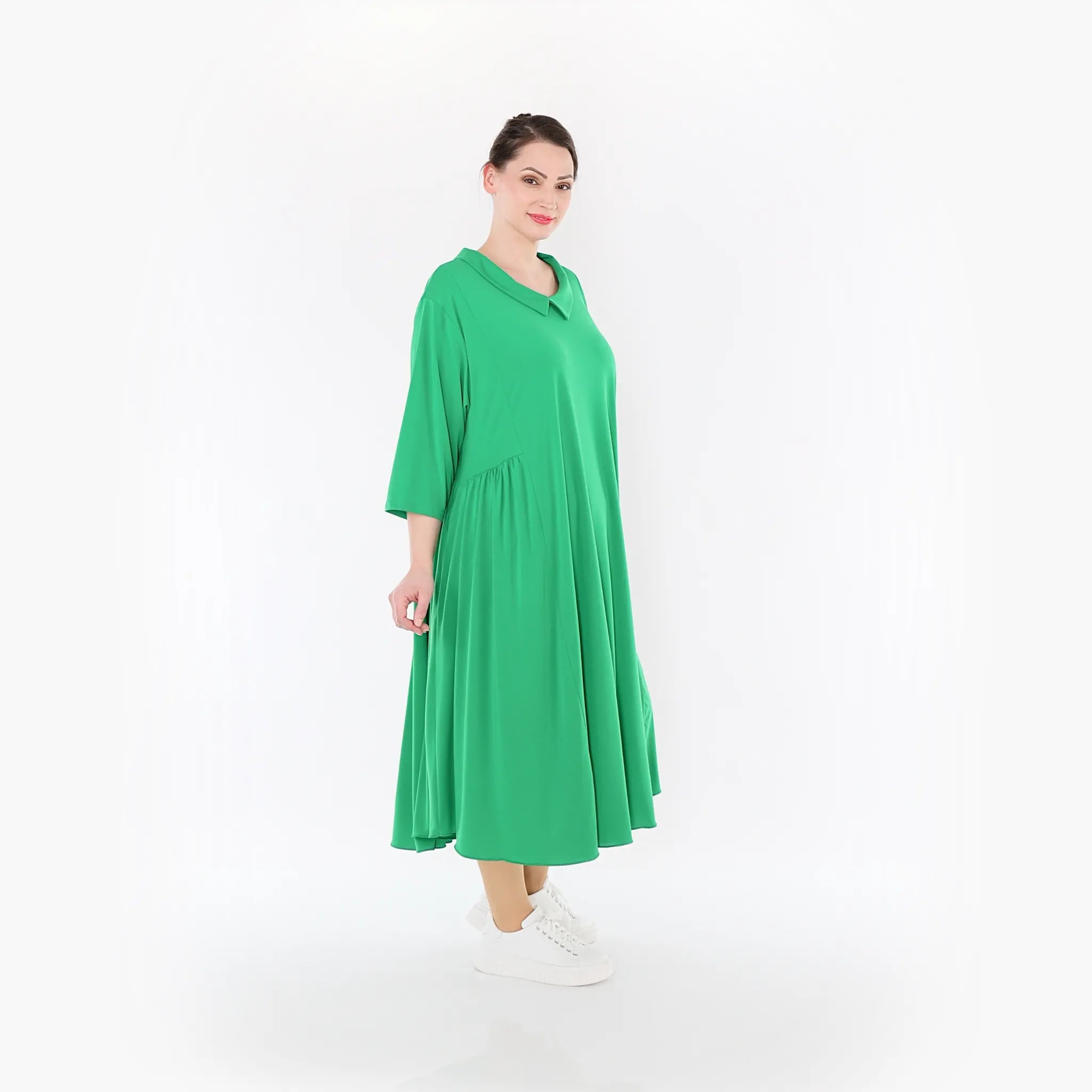Ballonkleid von AKH Fashion aus Materialmix, ausgefallene, zeitlose Lagenlook Mode