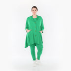  A-Form Jacke von AKH Fashion aus Materialmix, 1431.06970, Grün, Schick, Modern, Bequem
