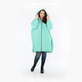  Ballonjacke von AKH Fashion aus Materialmix, 1450.07045, Mintgrün, Jacquard, Schick