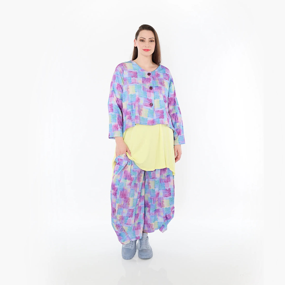  Ballonhose von AKH Fashion aus Viskose, 1469.08069, Multicolor, Farbmix, Ausgefallen