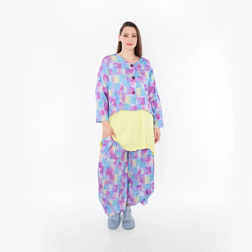  Ballonhose von AKH Fashion aus Viskose, 1469.08069, Multicolor, Farbmix, Ausgefallen