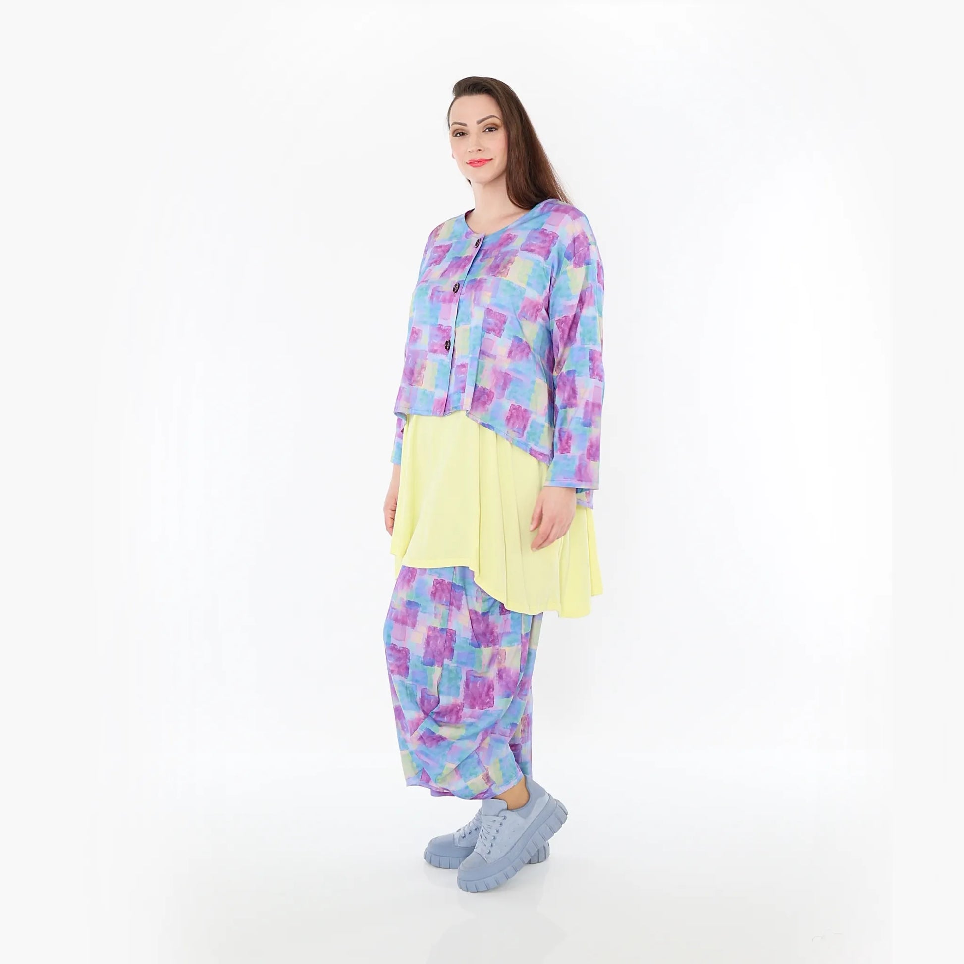  Ballonhose von AKH Fashion aus Viskose, 1469.08069, Multicolor, Farbmix, Ausgefallen
