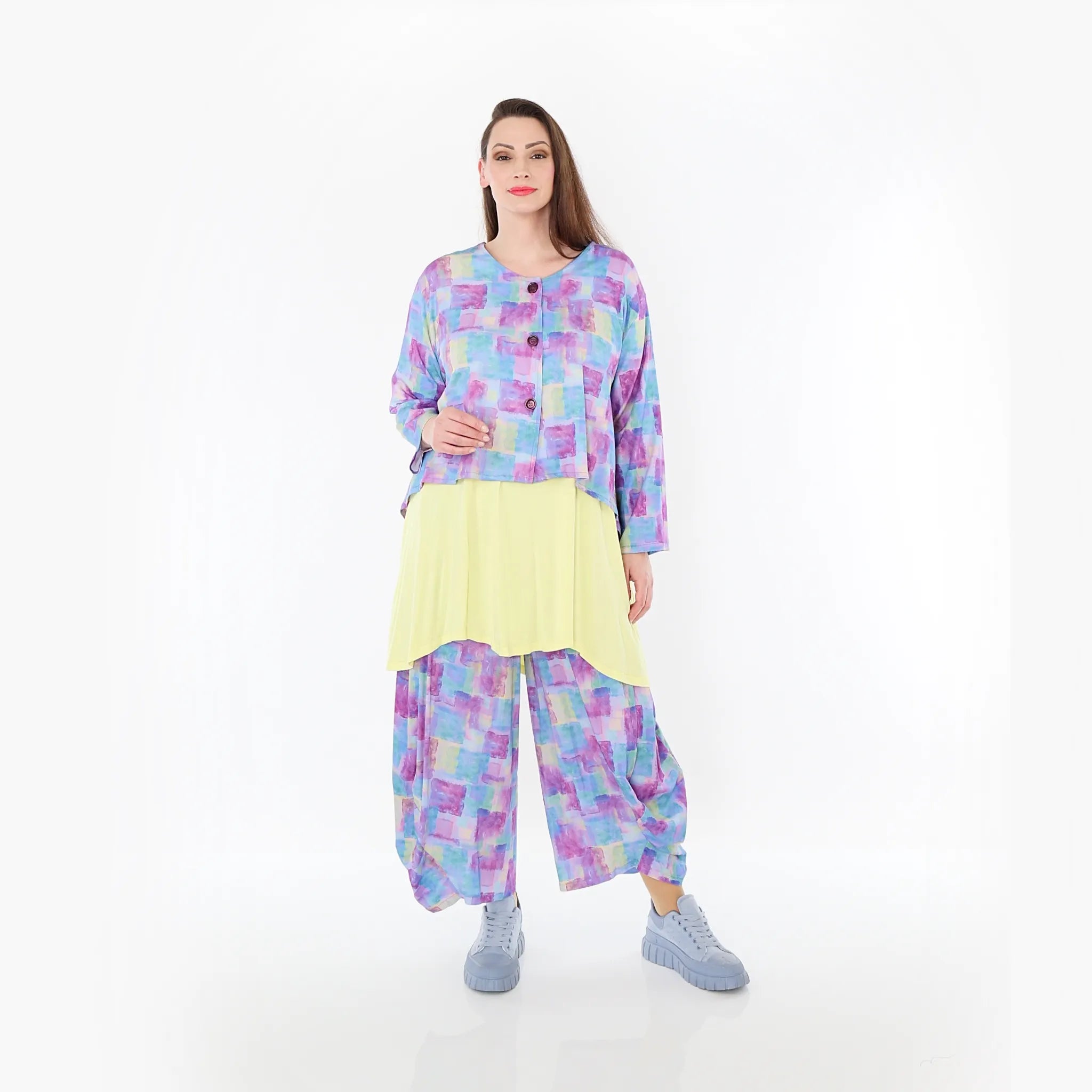  Ballonhose von AKH Fashion aus Viskose, 1469.08069, Multicolor, Farbmix, Ausgefallen
