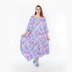  Ballonkleid von AKH Fashion aus Viskose, 1469.01927, Multicolor, Farbmix, Ausgefallen