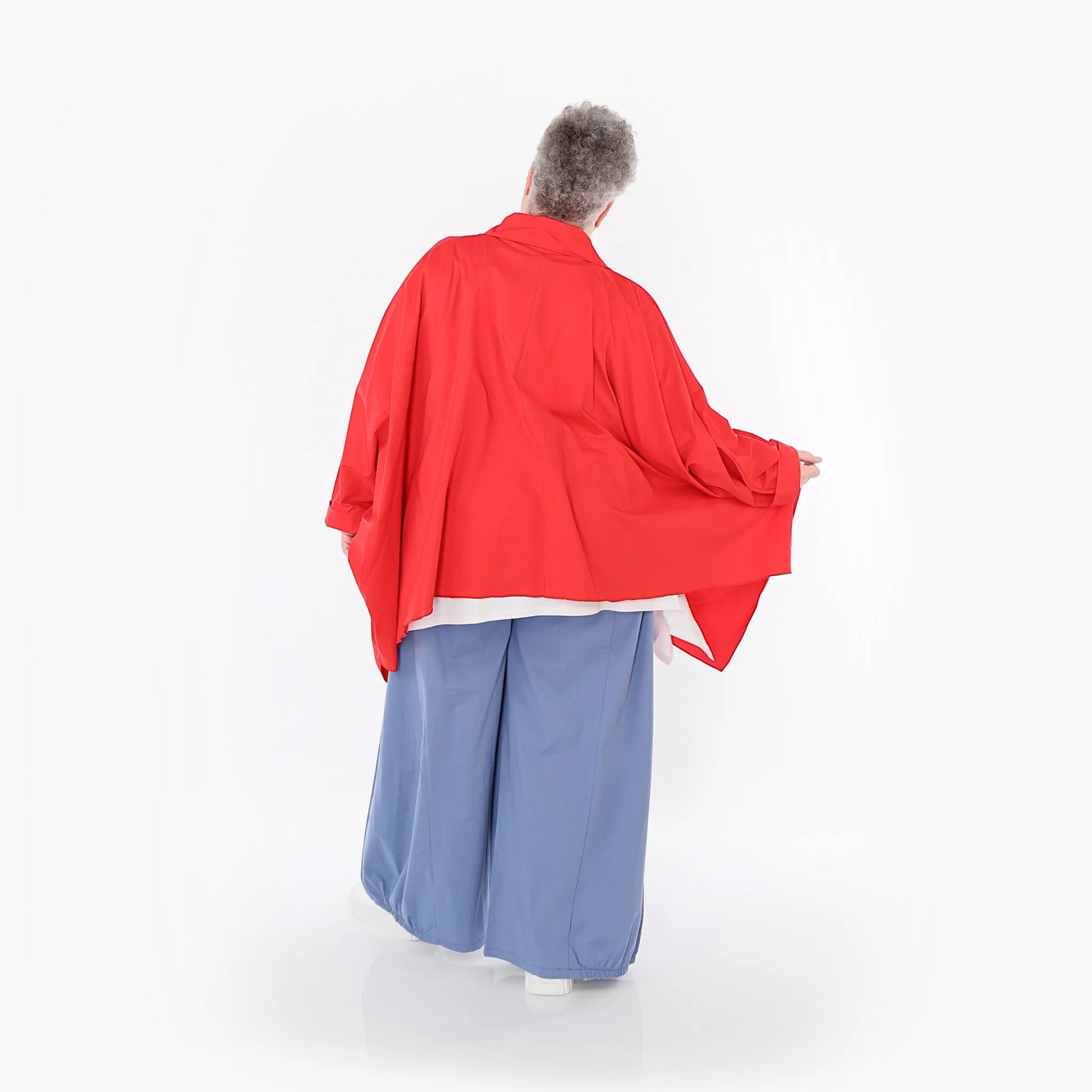 Ballonhose von AKH Fashion aus Baumwolle, 1482.07083, Azurblau, Ausgefallen, Zeitlos