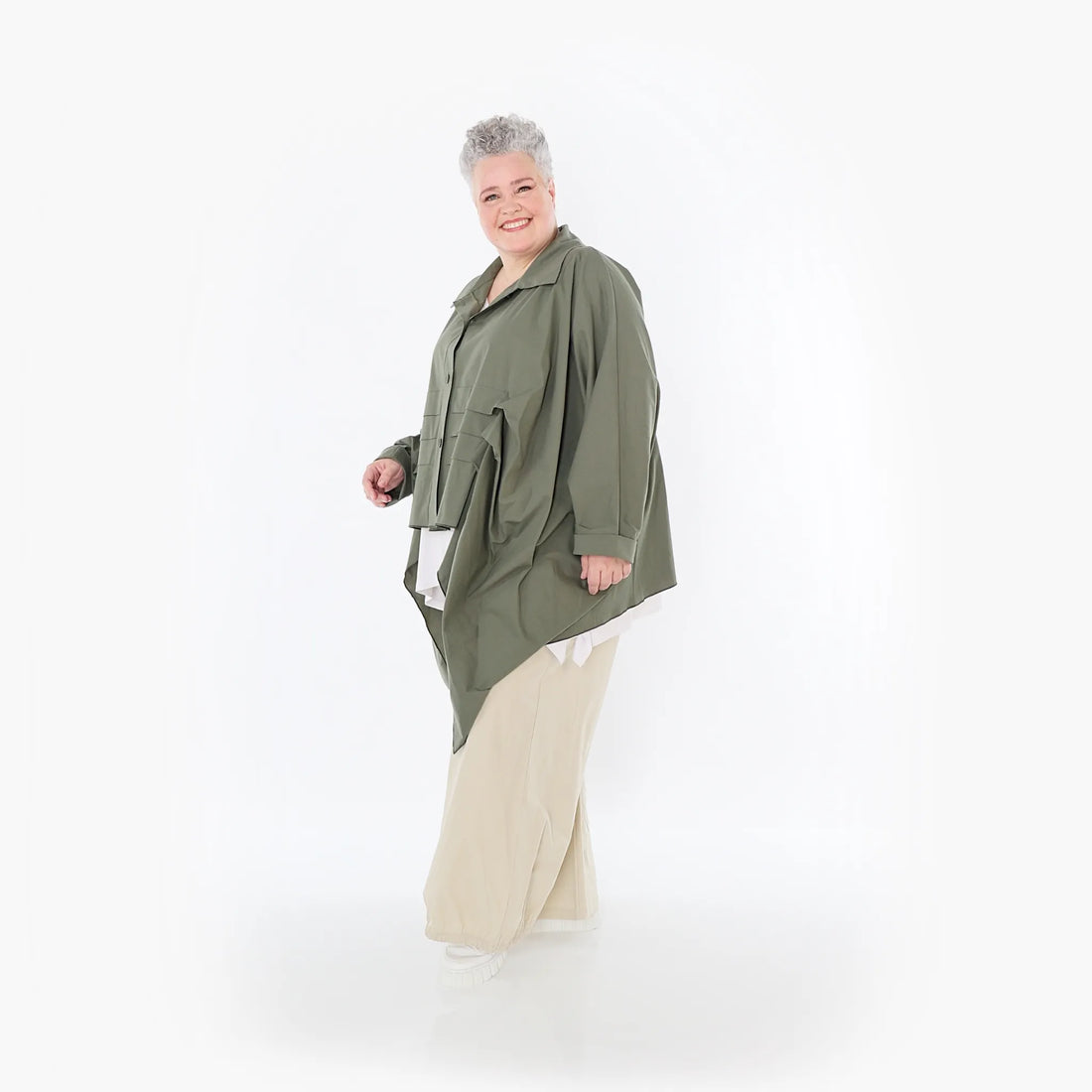  Ballonhose von AKH Fashion aus Baumwolle, 1482.07083, Beige, Ausgefallen, Zeitlos, Schick