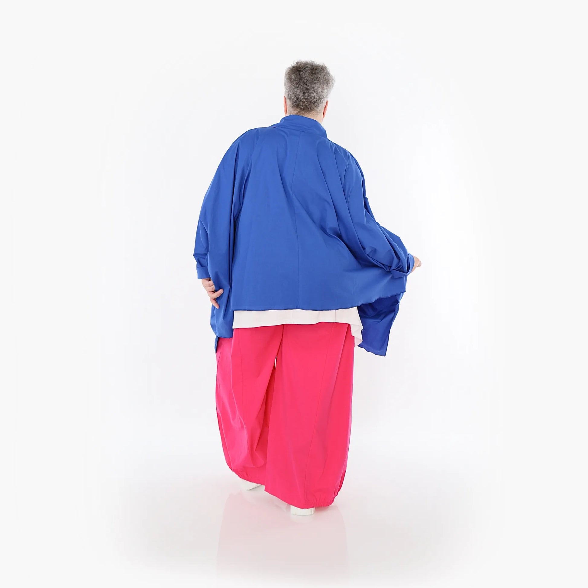  Ballonhose von AKH Fashion aus Baumwolle, 1482.07083, Fuchsia, Ausgefallen, Zeitlos