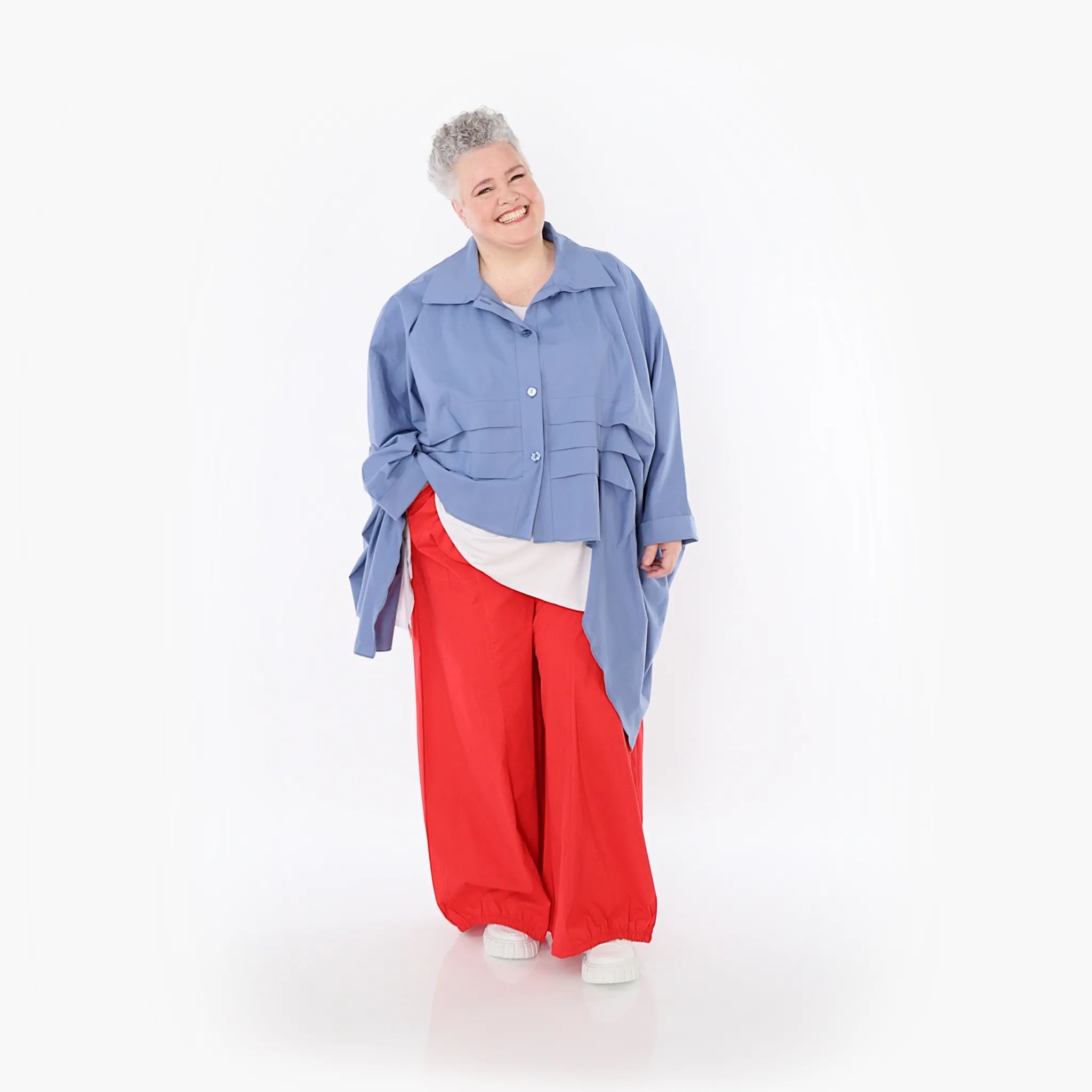  Ballonhose von AKH Fashion aus Baumwolle, 1482.07083, Rot, Ausgefallen, Zeitlos, Schick