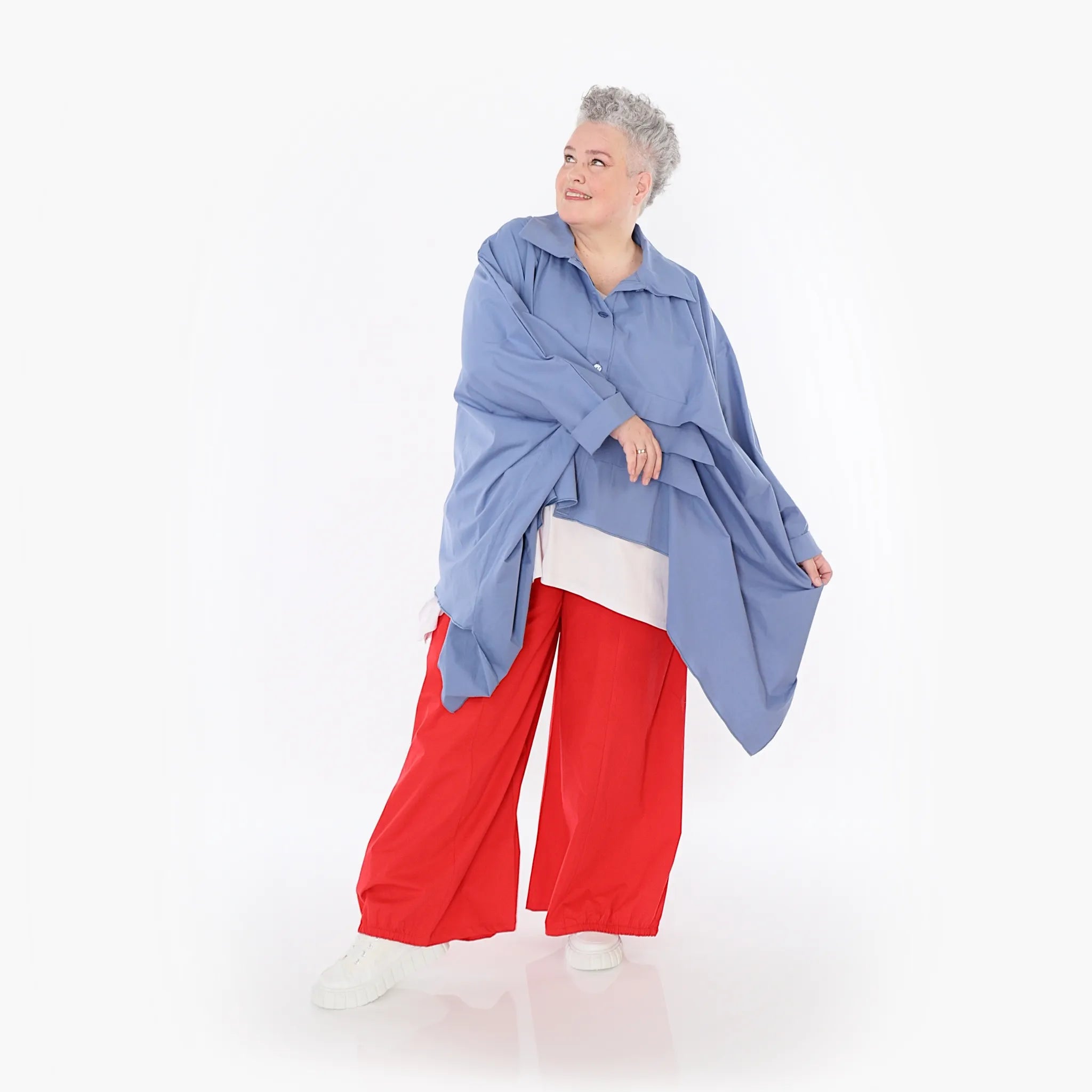  Ballonhose von AKH Fashion aus Baumwolle, 1482.07083, Rot, Ausgefallen, Zeitlos, Schick