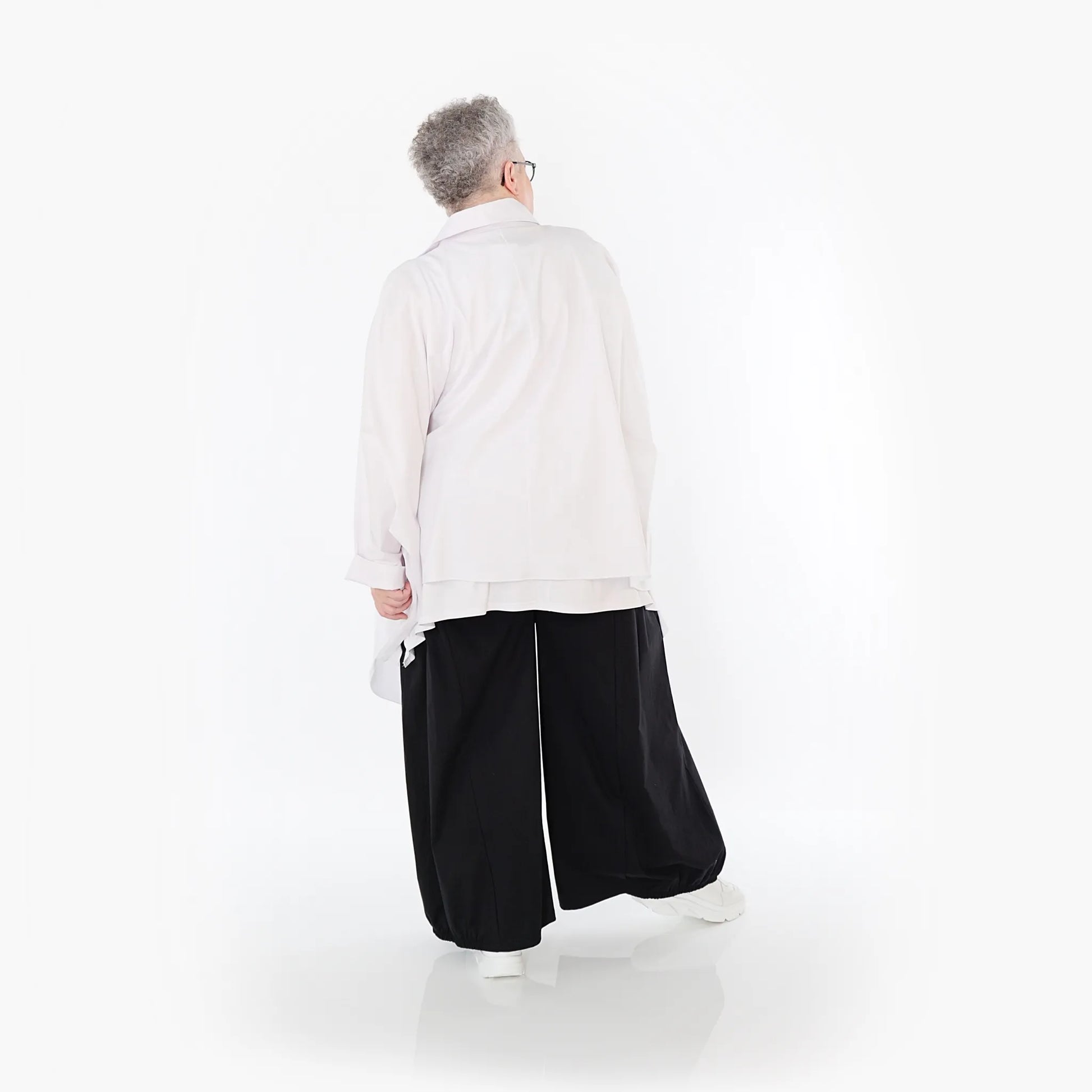  Ballonhose von AKH Fashion aus Baumwolle, 1482.07083, Schwarz, Ausgefallen, Zeitlos