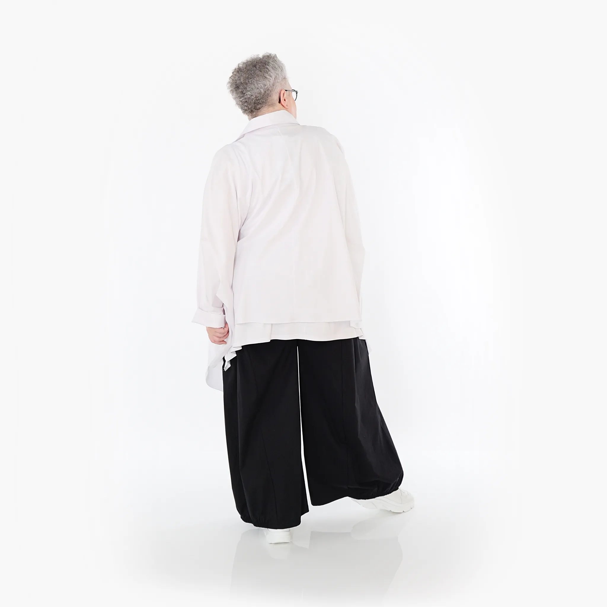  Ballonhose von AKH Fashion aus Baumwolle, 1482.07083, Schwarz, Ausgefallen, Zeitlos