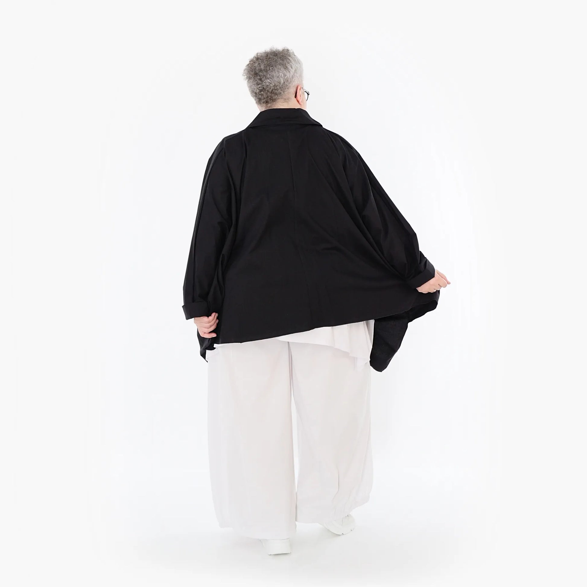  Ballonhose von AKH Fashion aus Baumwolle, 1482.07083, Weiß, Ausgefallen, Zeitlos, Schick