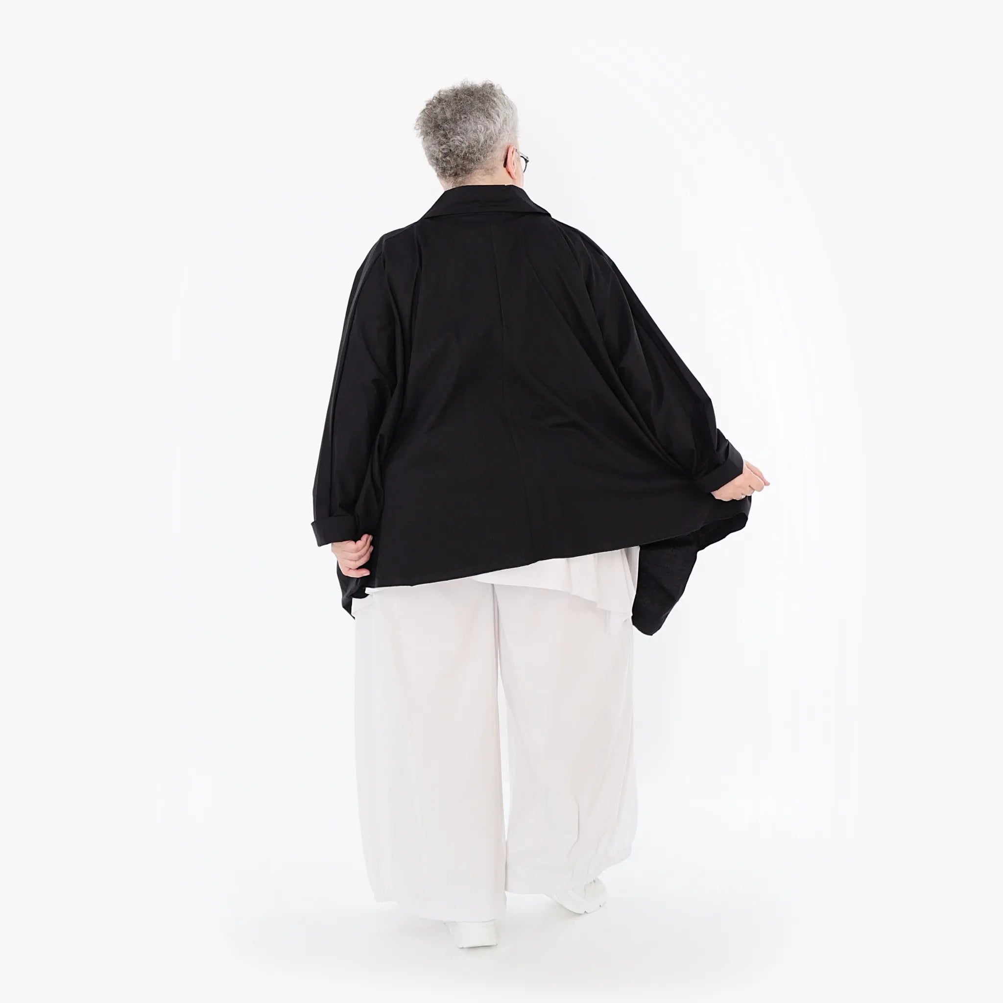  Ballonhose von AKH Fashion aus Baumwolle, 1482.07083, Weiß, Ausgefallen, Zeitlos, Schick