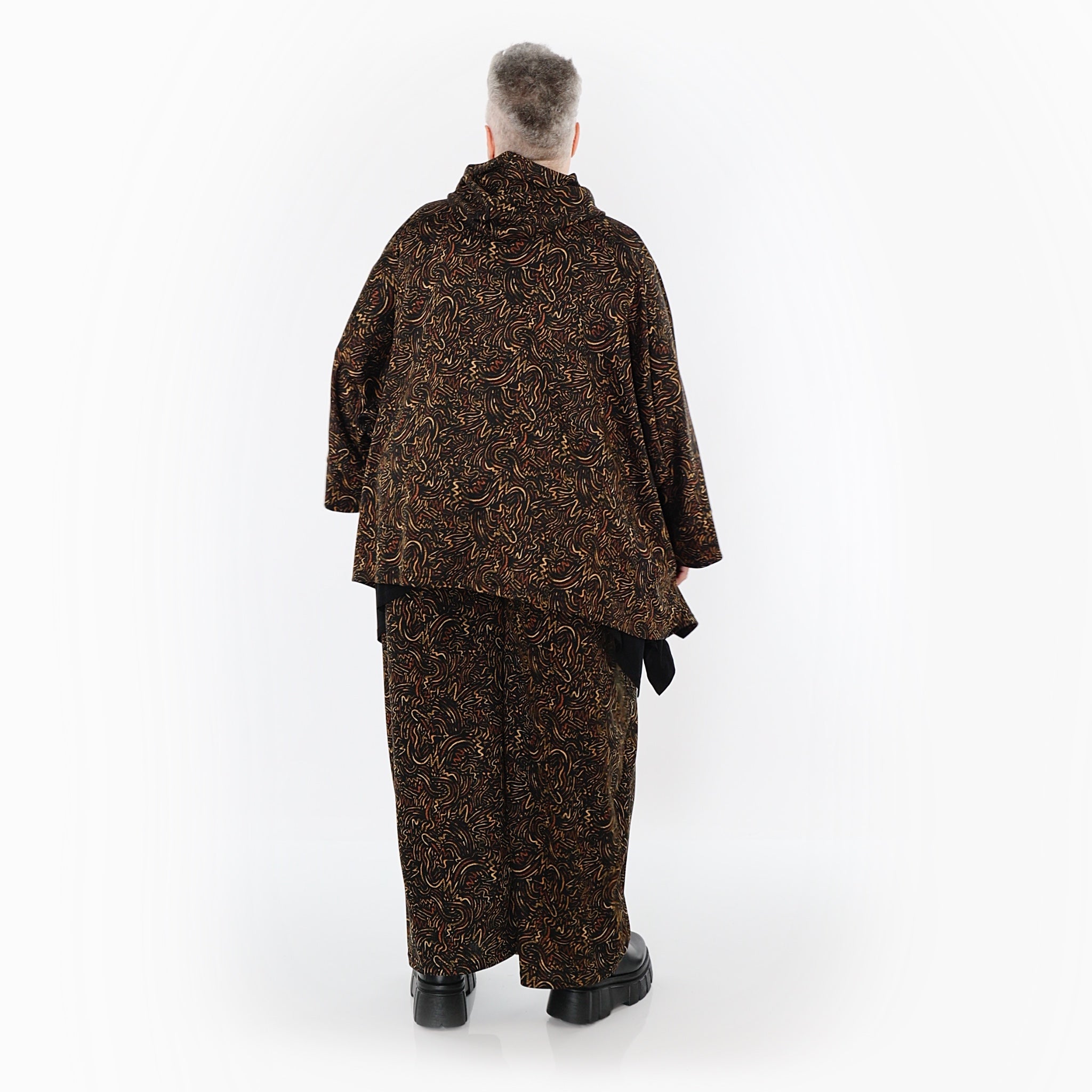 Marlene Hose von AKH Fashion aus Materialmix, 1516.07083, Cognac