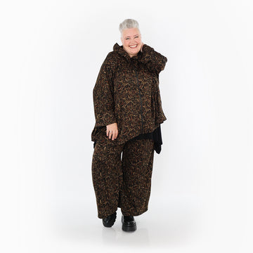 Marlene Hose von AKH Fashion aus Materialmix, 1516.07083, Cognac