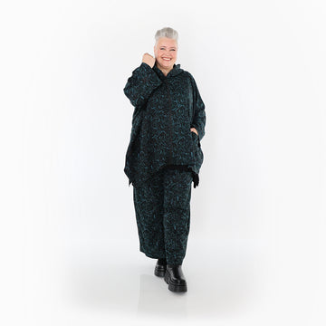 Marlene Hose von AKH Fashion aus Materialmix, 1516.07083, Petrol