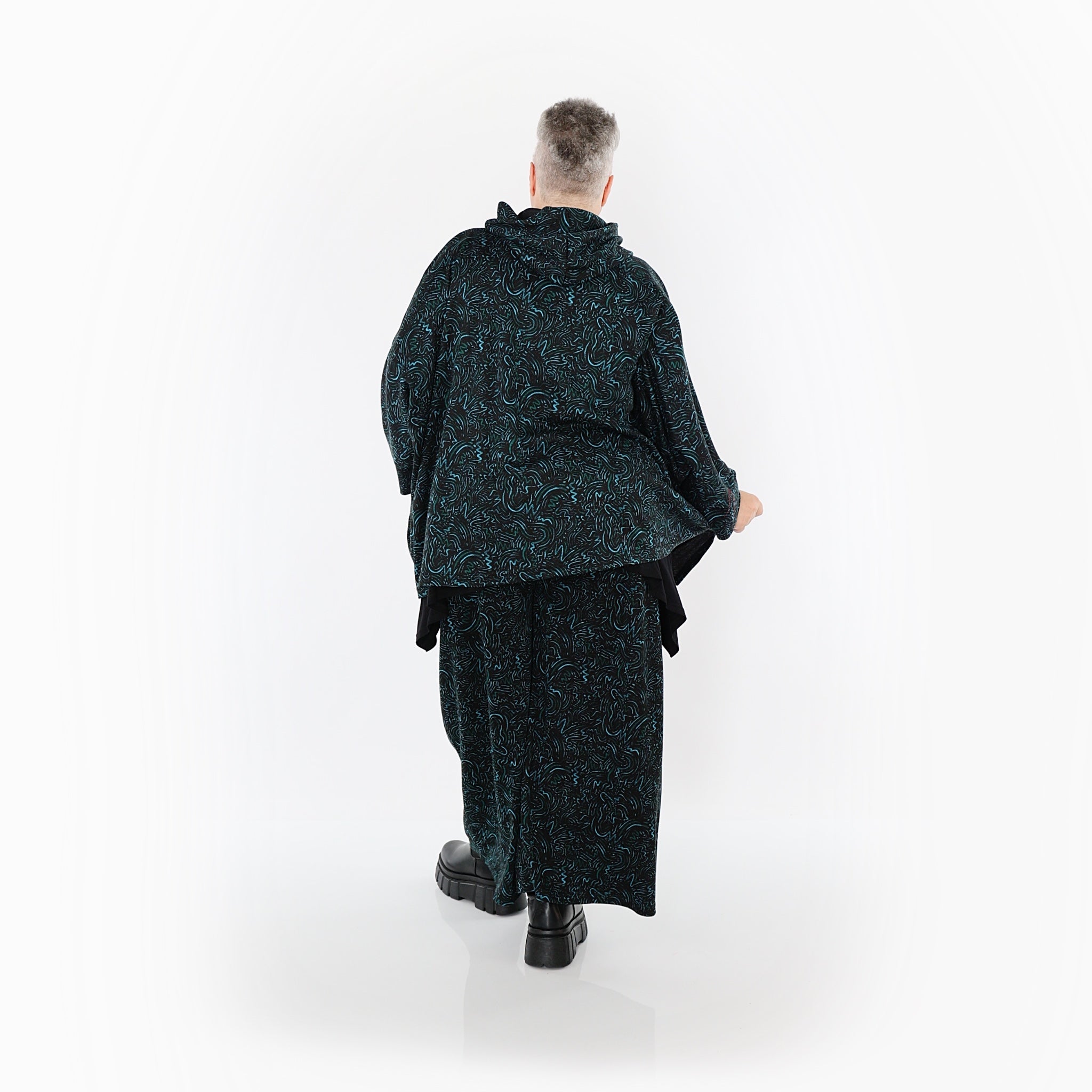 Marlene Hose von AKH Fashion aus Materialmix, 1516.07083, Petrol