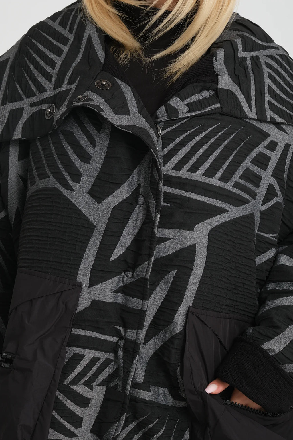  Ballonmantel von Zedd Plus aus Polyamid, 24617, Braun, Schick, Modern, Bequem