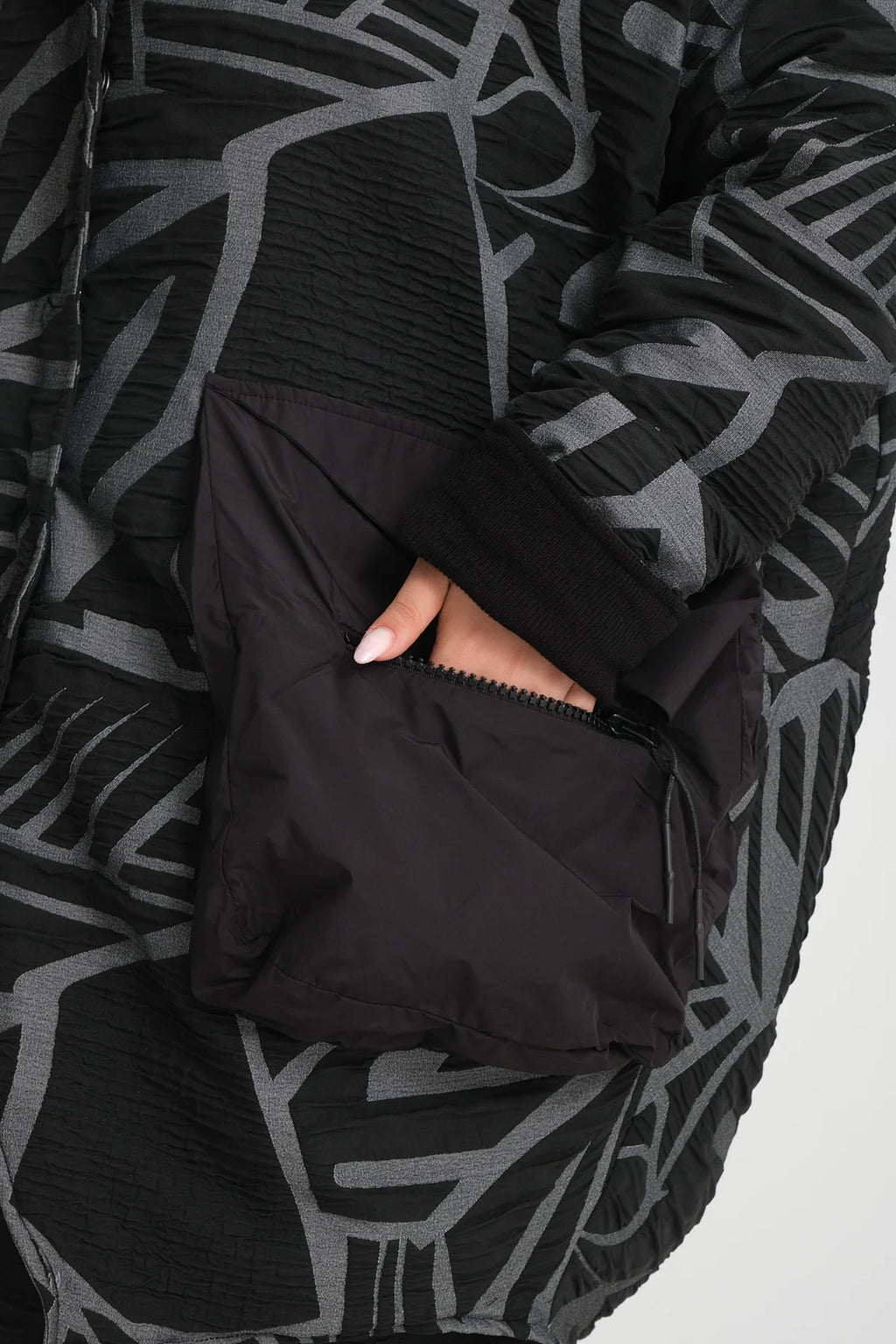  Ballonmantel von Zedd Plus aus Polyamid, 24617, Braun, Schick, Modern, Bequem