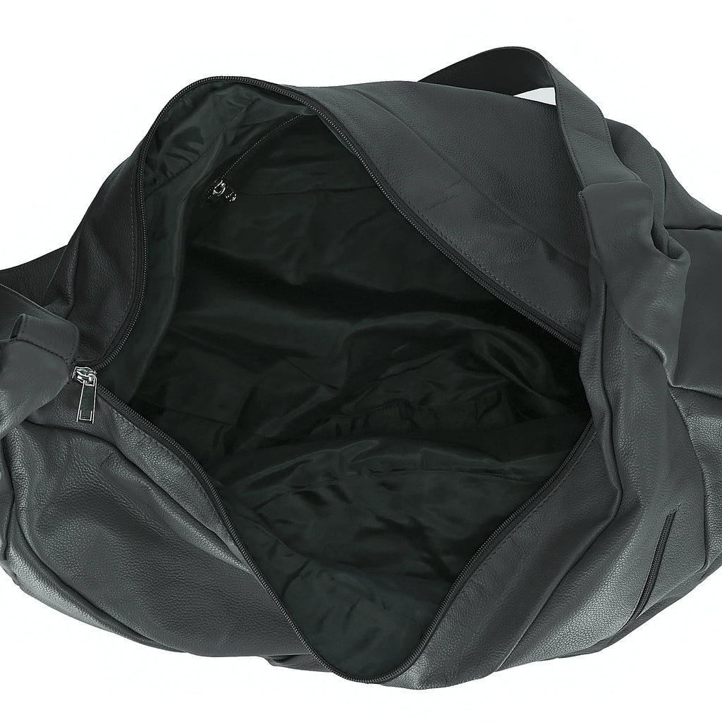 Ballon Tasche von AKH Fashion aus Leder, ausgefallene, zeitlose Lagenlook Mode