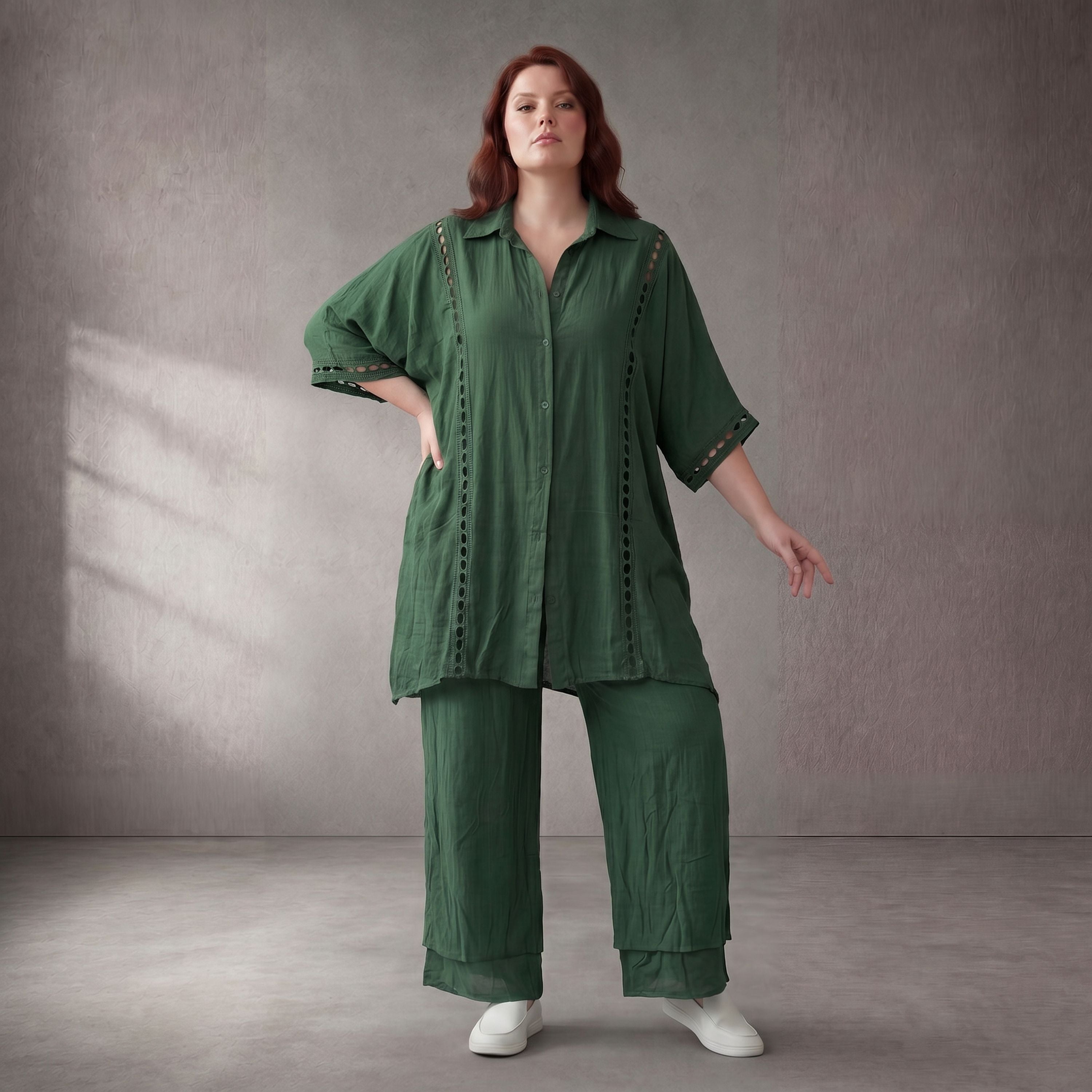 Funky Diva · Bluse · F939 · Grün