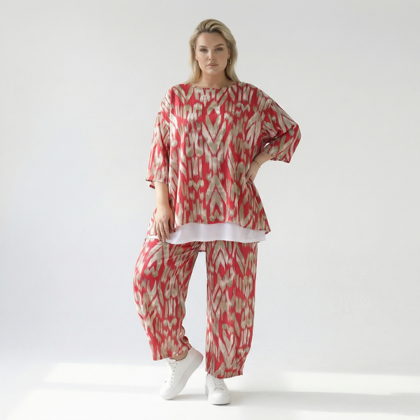A-Form Shirt von AKH Fashion aus Viskose, ausgefallene, zeitlose Lagenlook Mode