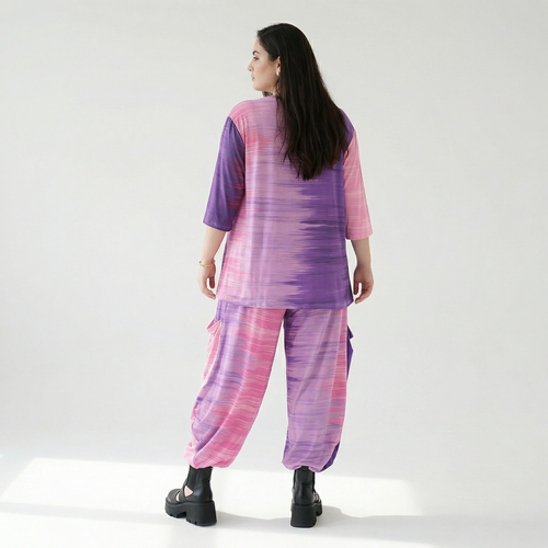 Shirt von AKH Fashion aus Viskose in Glocken-Form, ausgefallene Lagenlook Mode