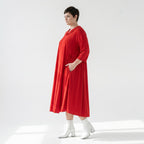 Ballonkleid von AKH Fashion aus Materialmix, ausgefallene, zeitlose Lagenlook Mode