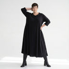 Ballonkleid von AKH Fashion aus Materialmix, ausgefallene, zeitlose Lagenlook Mode
