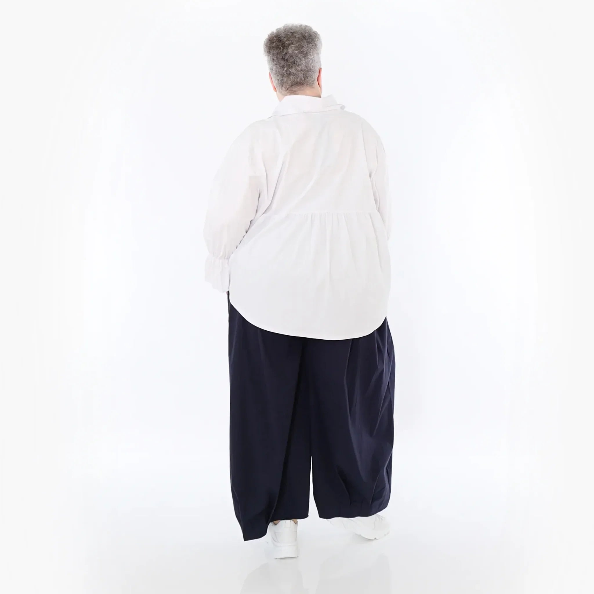  Ballonhose von AKH Fashion aus Baumwolle, 1482.07032, Marine, Ausgefallen, Zeitlos, Schick