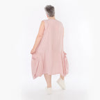  Ballonkleid von AKH Fashion aus Viskose, 1490.07093, Mauve, Ausgefallen, Zeitlos, Schick