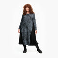  Do Your Best Kleid in gerader Form, aus Viskose, D712, Schwarz, Schick, Modern, Bequem
