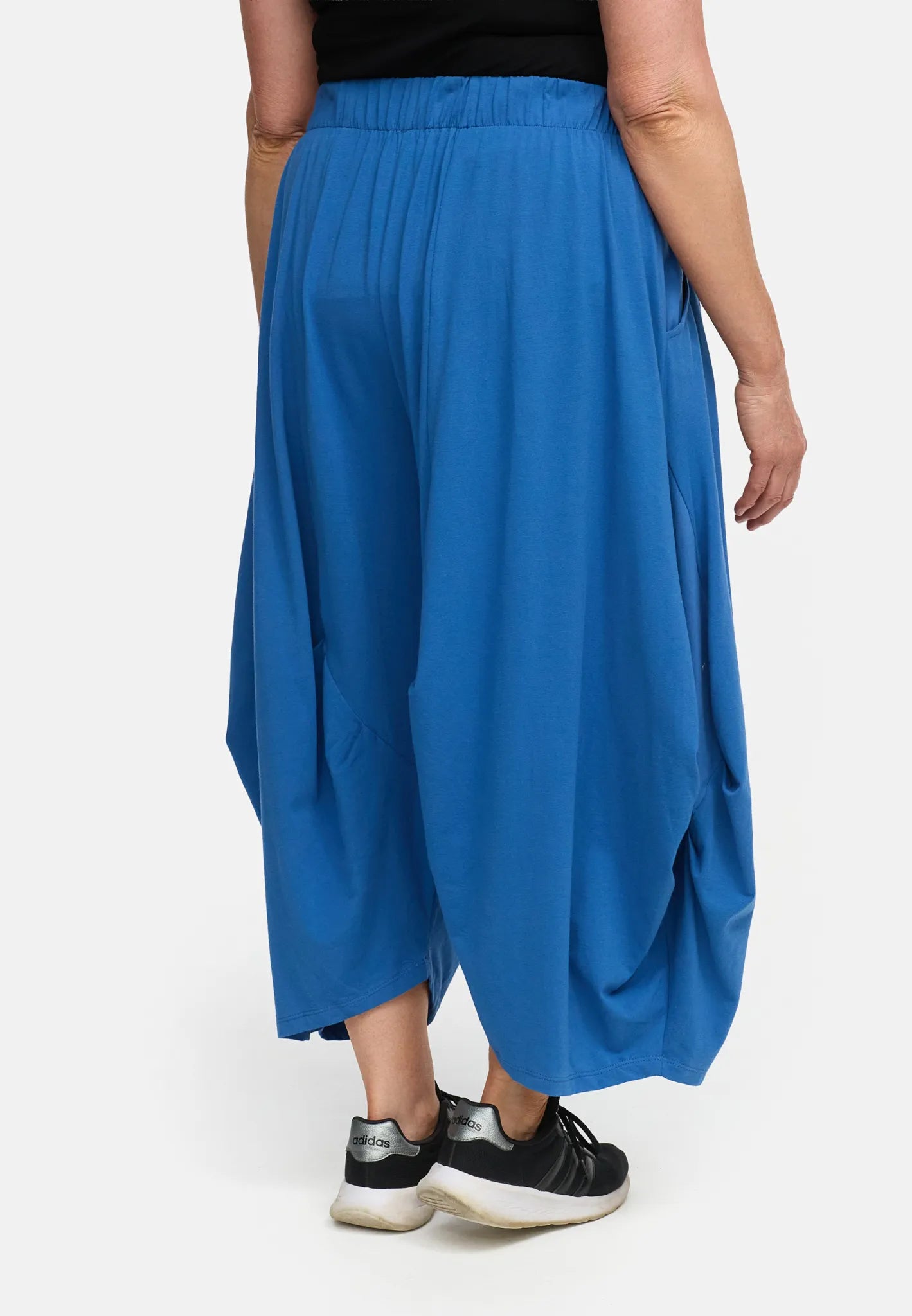  Ballonhose von Do Your Best aus Viskose, D931, Blau, Ausgefallen, Zeitlos, Schick