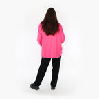 Shirt von AKH Fashion aus Viskose in kastiger Form, ausgefallene Lagenlook Mode